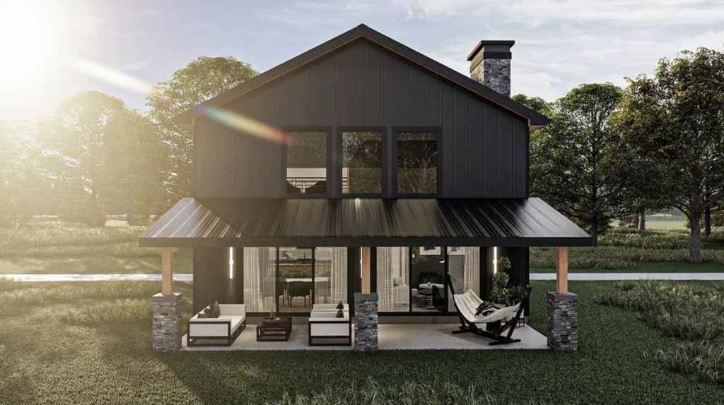 farmhouse style barndominium